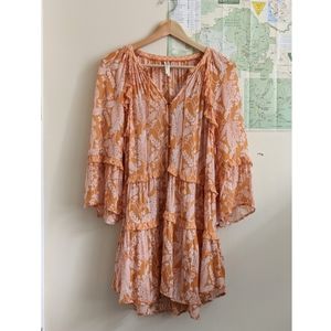 by anthropologie mia tiered tunic top